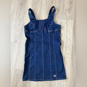 True Religion Blue Denim Dress